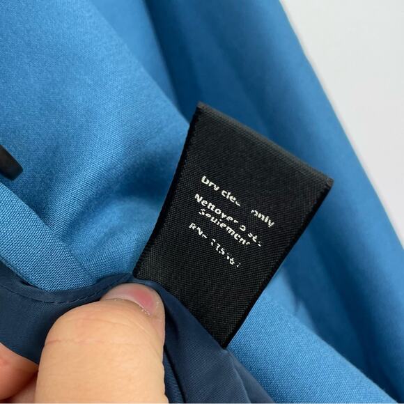 Elizabeth & James teal blue single breasted blazer women's size 0 - Picture 9 of 12